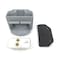 Truck-Lite Incandescent, 1 Bulb, License Light, Rectangular, Gray Bracket Mount, PL-10, 12V, Kit 15011-3 - alternate 2